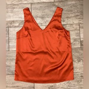 Elegant Copper Sleeveless Top